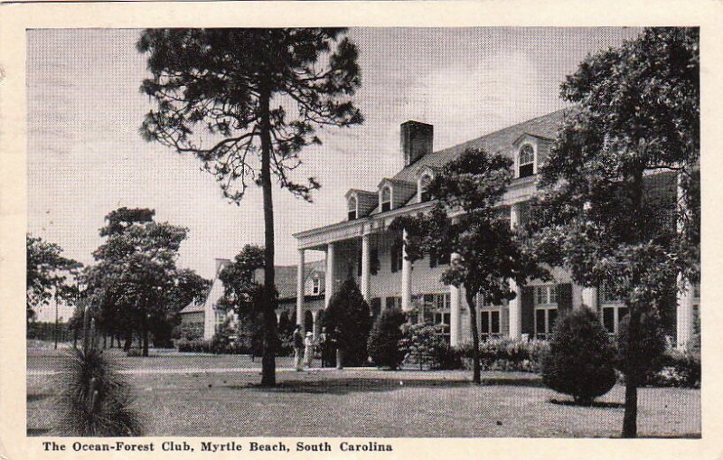 Postcard Ocean Forest Club Myrtle Beach South Carolina SC