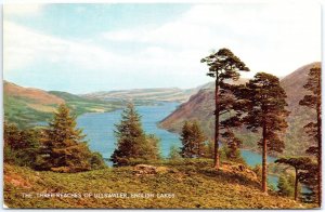 VINTAGE POSTCARD THE THREE REACHES OF ULLSWATER ENGLISH LAKES GREAT BRITAIN
