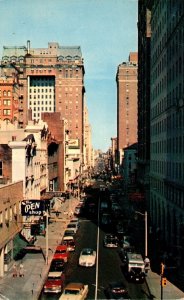 Tennessee Memphis Madison Avenue Looking East 1961