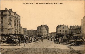 CPA Levallois Perret Place Chateaudun Rue Raspail (1311071)