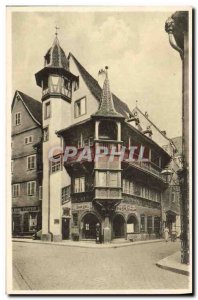 Postcard Old House Pfister Colmar Pfisterhaus