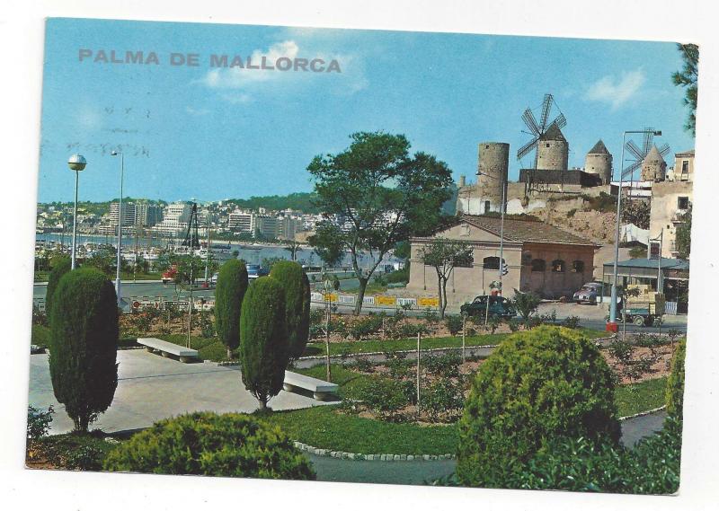 Majorca Spain Palma de Mallorca El Jonquet Balearic Islands Vtg Postcard 4X6