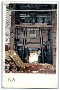 1906 Cotton Compress Machine New Orleans Louisiana LA Posted Vintage Postcard