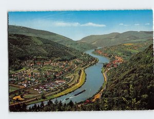 Postcard Das Neckartal bei Heidelberg, Germany