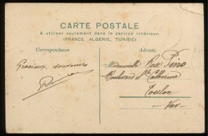 La Place. Environs de Beaune. Pommard. 1904 Pommard postmark