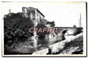 Old Postcard Puylaurens Le Vieux Chateau