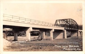 The New Bridge - Pineville, Missouri MO Postcard