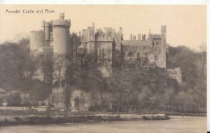 Sussex Postcard - Arundel Castle and River   347