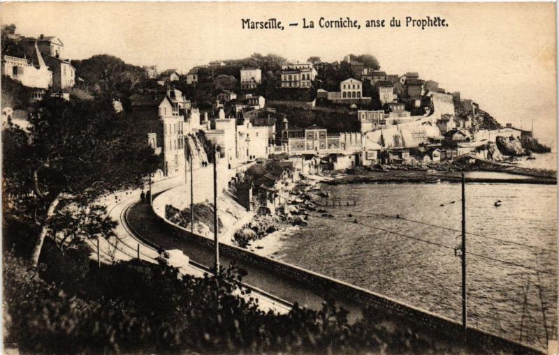 CPA MARSEILLE La Corniche anse du Prophete (405119)