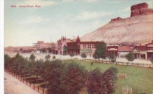 Wyoming Green River Town Scene