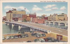 Iowa Waterloo New Park Avenue Bridge Curteich