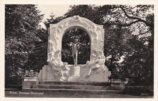 Austria Vienna Strauss Denkmal Photo