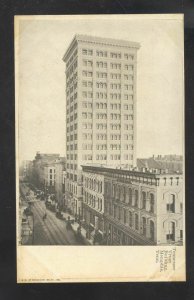 MEMPHIS TENNESSEE TENNESSEE TRUST BUILDING DOWNTOWN VINTAGE POSTCARD