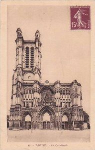 France Troyes La Cathedrale 1931