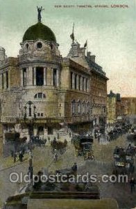 New Gaiety Theatre, Strand, London Unused crease right top corner, light corn...