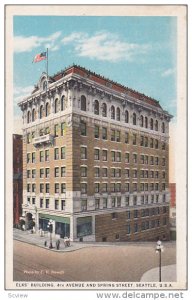 Elk's Building, 4th Avenue And Spring Street0, SEATTLE, Washington, 1910-1920s