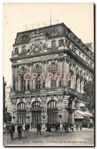 Paris Postcard Renaissance Old Theater