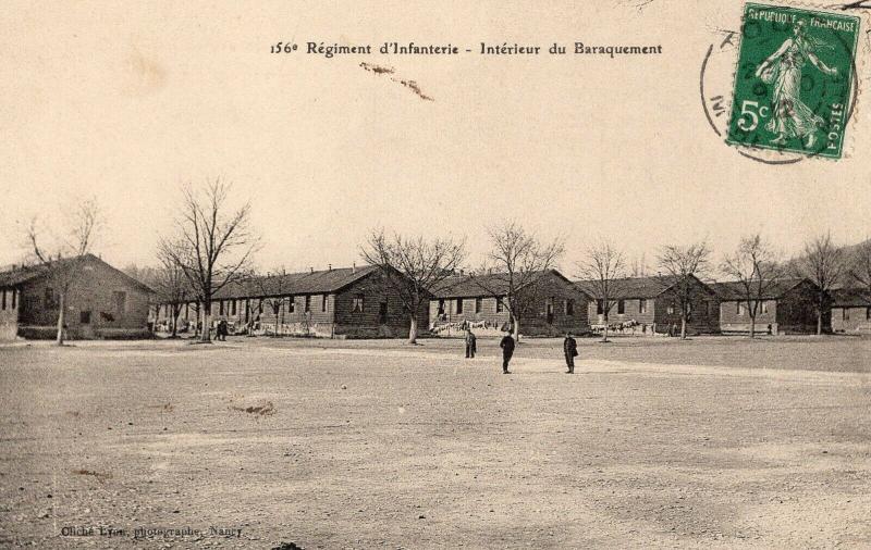 Military WW1 Versailles le Palais La Place d'Armes Les troupes de la Garni 01.37