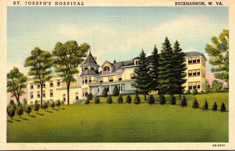 West Virginia Buchanan St Joseph's Hospital Curteich