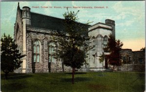 Vtg Cleveland OH Chapel College for Women Western Reserve University Postcard