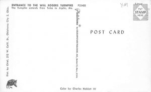 Tulsa Entrance Will Rogers Turnpike OK 