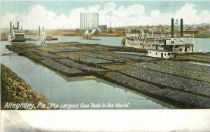 ALLEGHENY PENNSYLVANIA C-1910 Leighton postcard 4590