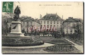 Old Postcard La Roche Sur Yon Prefecture