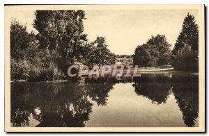 Postcard Old Montpellier Herault the Esplanade Park