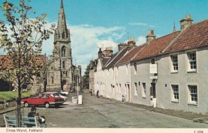 Cross Wynd Falkland Fife 1970s Scottish Postcard