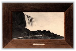 Postcard NY American Falls Niagara Falls New York Picture Frame Card