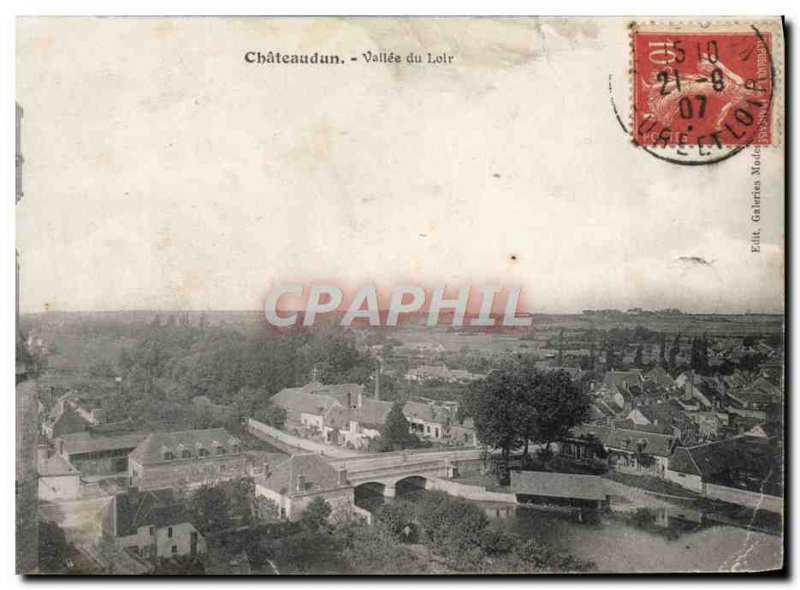 Old Postcard Chateaudun Vallee du Loir