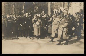 Germany 1921 WWI Hohenzollern Kaiserin Augusta Funeral  RPPC G96822