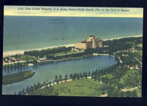 Pass-A-Grill Beach, Florida/FL Postcard, Don Ce-Sar Hospital, US Army