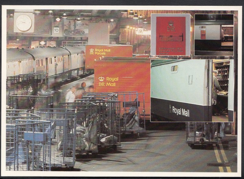 Royal Mail Postcard - Travelling Post Office at Paddington Station  LC3429