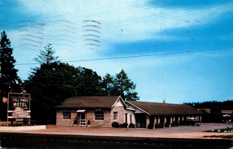 Maryland Laurel Tall Pines Motel 1959