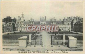 Postcard Old Chateau of Fontainebleau The Court of Farewells