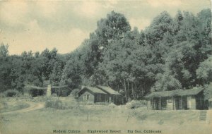 1940s Postcard; Ripplewood Resort, Big Sur CA Modern Cabins, Monterey County