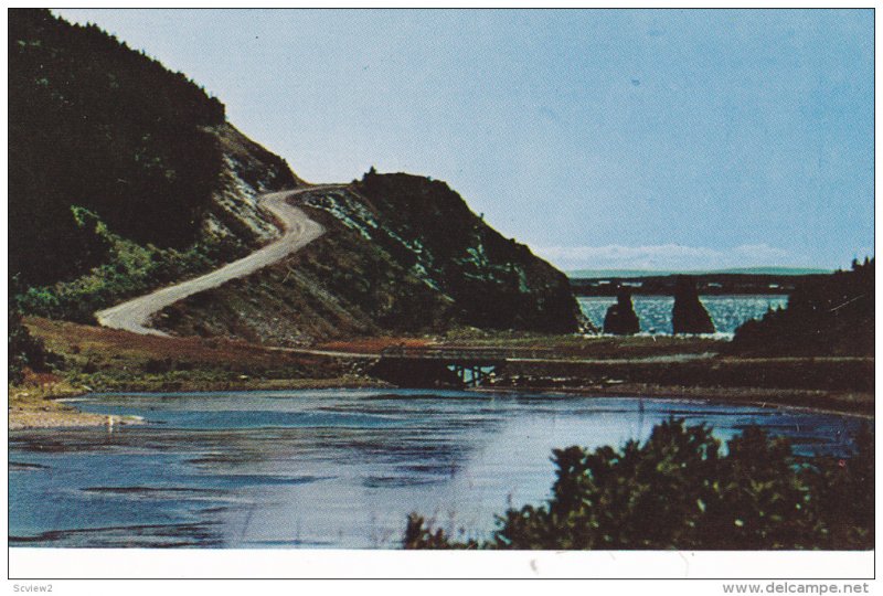 Cabot Trail , Cape Breton Island , Nova Scotia , Canada , PU-1964