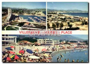 Modern Postcard The French Riviera Villenueve Loubet Beach