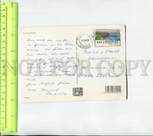 468273 Spain Platja d'Aro 2006 year RPPC to Germany Variable value stamp