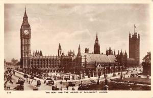 BR94092 big ben and the houses of parliament london real photo   uk