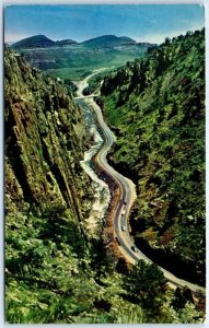 M-55585 Big Thompson Canyon Road the River Colorado Near Estes Park