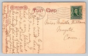 1907  Broad Street  Westerly   Rhode Island  Postcard