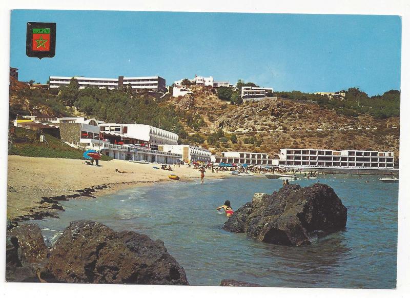 Morocco Maroc Al Hoceima Kemado Quemado Beach Vtg 4X6 Postcard