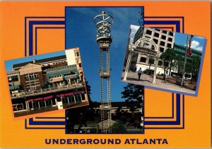 Continental Postcard Atlanta, Georgia Underground CD9