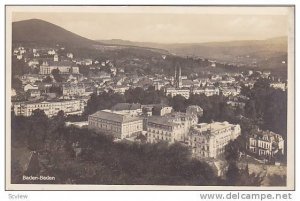 RP, Bird's Eye View, Baden-Baden (Baden-Württemberg), Germany, 1900-1910s