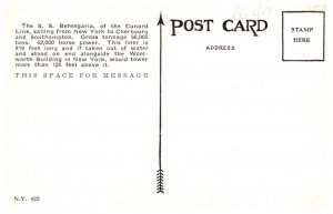 S.S. Berengaria   Cunard Line