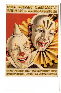 The Great Carmos Circus & Menagerie, Advertising