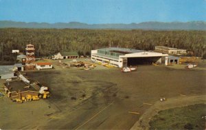 Ketchikan Alaska Annette Island Airport Birdseye View Vintage Postcard KK2042