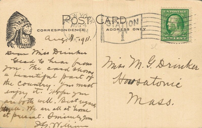 USA Pelham Park and City Island Railway Street Car Line RARE! 05.49